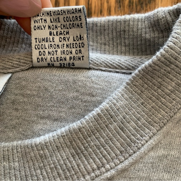 Washburn University Ichabods WU College Crewneck Sweater Vintage 90’s Time Out - Picture 8 of 8